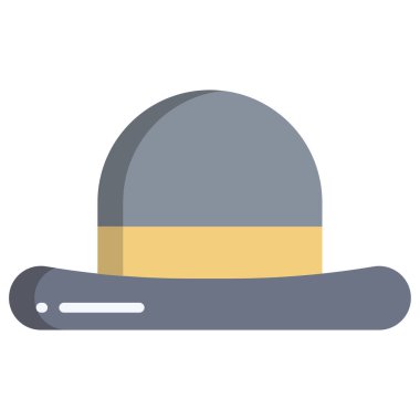  hat web simgesi, vektör illüstrasyonu