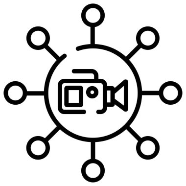 ağ bağlantısı. Basit resimleme