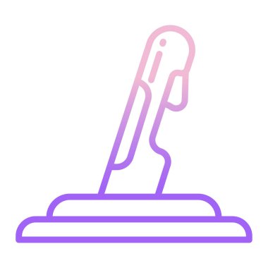 Oyun çubuğu web simgesi, vektör çizim