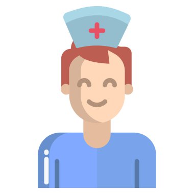 Web simgesi adam vektör illüstrasyonu 