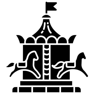 At Sürücüsü simgesinin vektör çizimi