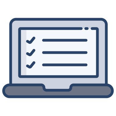 Bilgisayar. Web simgesi basit illüstrasyon