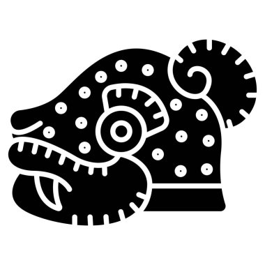 Basit bir simgenin vektör illüstrasyonu