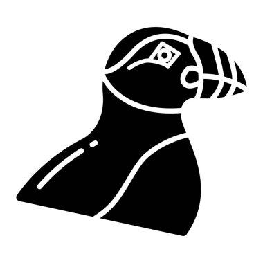 Penguen vektör resimleme arkaplanı