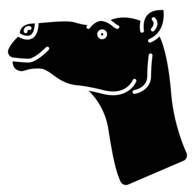 Basit vektör simgesi, Deve hayvanının çizimi