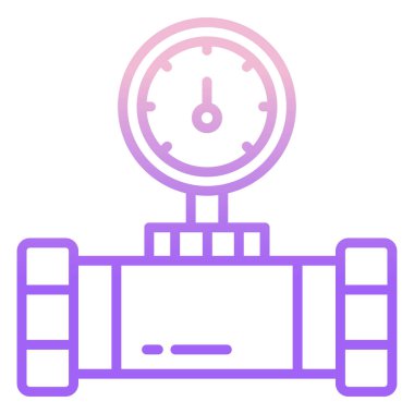 Teleskop. Web simgesi basit illüstrasyon