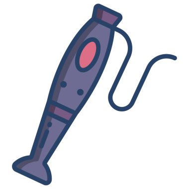 Blender simgesi vektör illüstrasyonu 