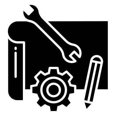 Aletler. Web simgesi basit tasarım