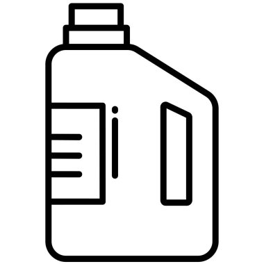 Deterjan. Web simgesi basit illüstrasyon