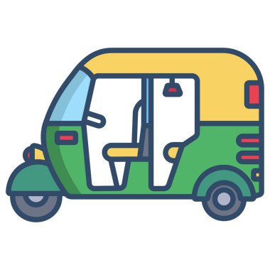 Basit vektör simgesi, otomatik resimleme