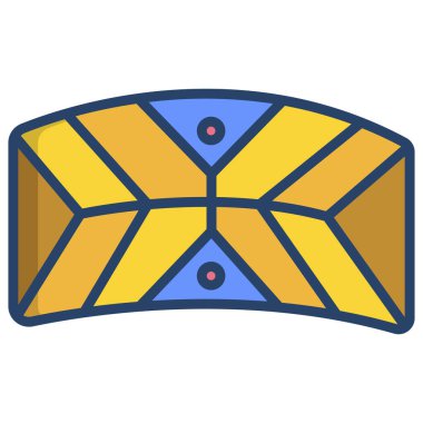 bilezik simge vektör çizim 