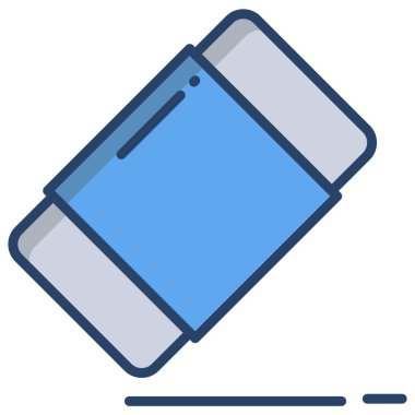 silgi vektör resimleme arkaplanı 