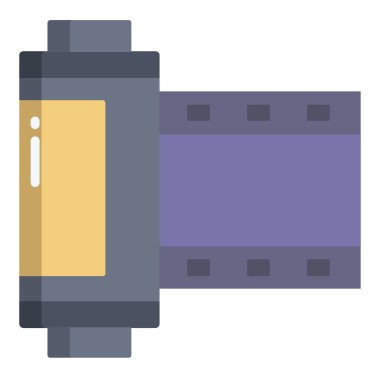 Basit vektör simgesi, film prodüksiyonunun çizimi