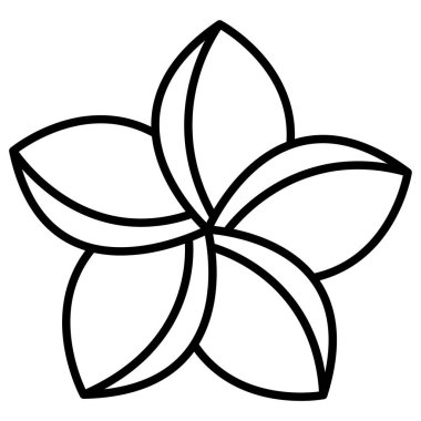 Çiçek. Web simgesi basit illüstrasyon