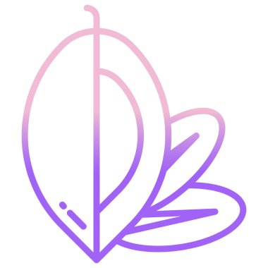 Basit vektör simgesi, Argan illüstrasyonu 