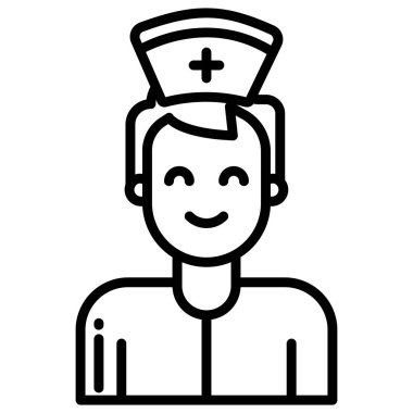 Web simgesi adam vektör illüstrasyonu 