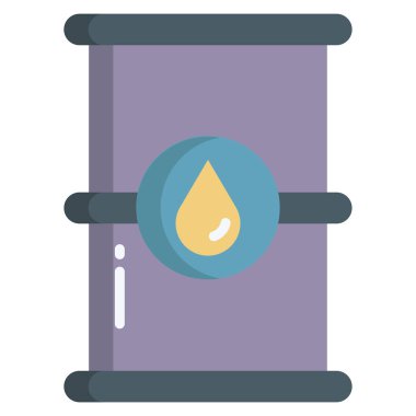 Bir varilin vektör illüstrasyonu