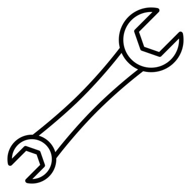 Basit vektör simgesi, Spaner illüstrasyonu