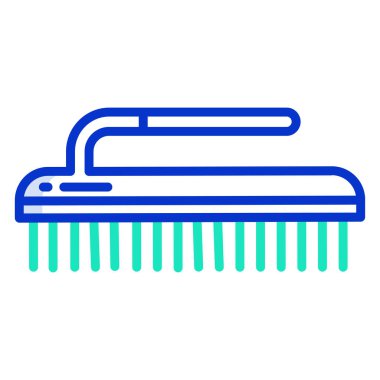 Tarak. Web simgesi basit illüstrasyon