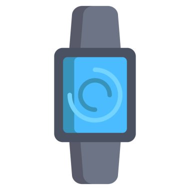 Akıllı çocuk. Web simgesi basit illüstrasyon