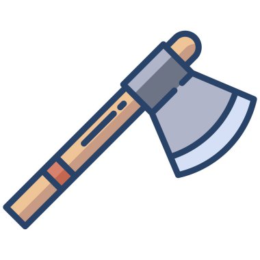 Balta ağ simgesi, vektör illüstrasyonu 