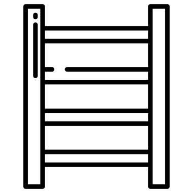 Trellis web simgesi basit vektör illüstrasyonu