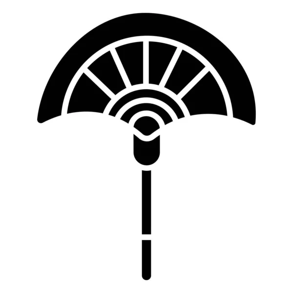 Fan Web Symbol Einfache Illustration — Stockvektor