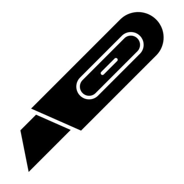 Kutter Web Symbol Einfache Illustration — Stockvektor
