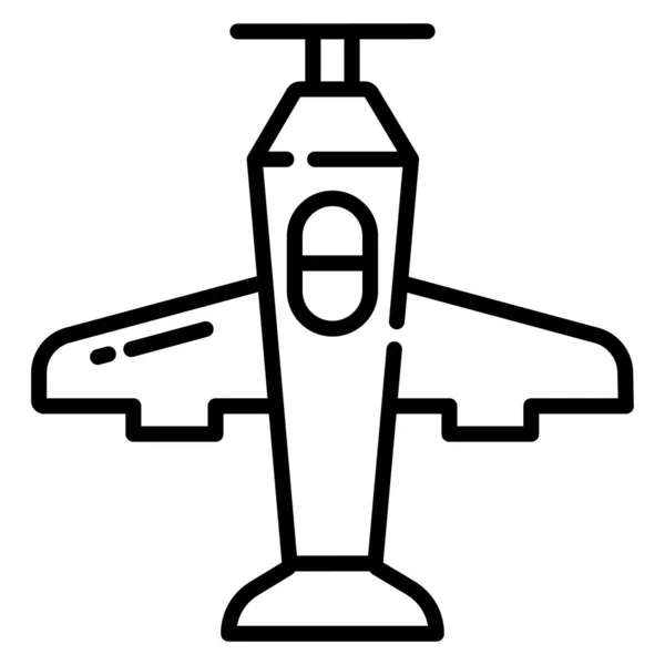 Icono Web Avión Ilustración Vectorial — Archivo Imágenes Vectoriales