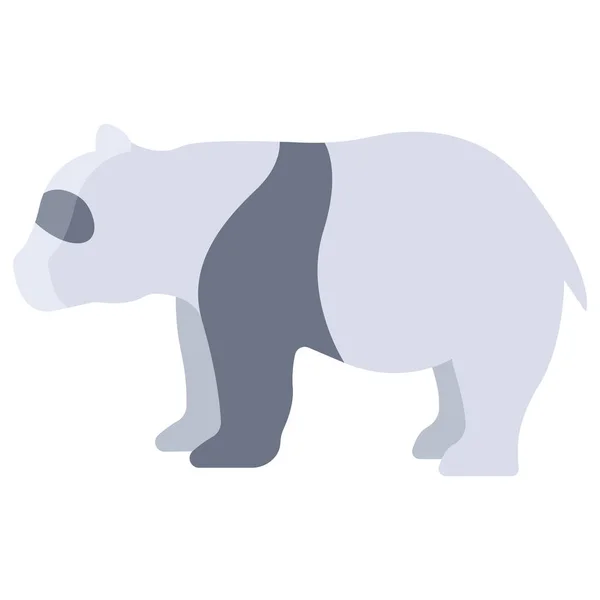 Слон Веб Іконка Проста Ілюстрація — стоковий вектор