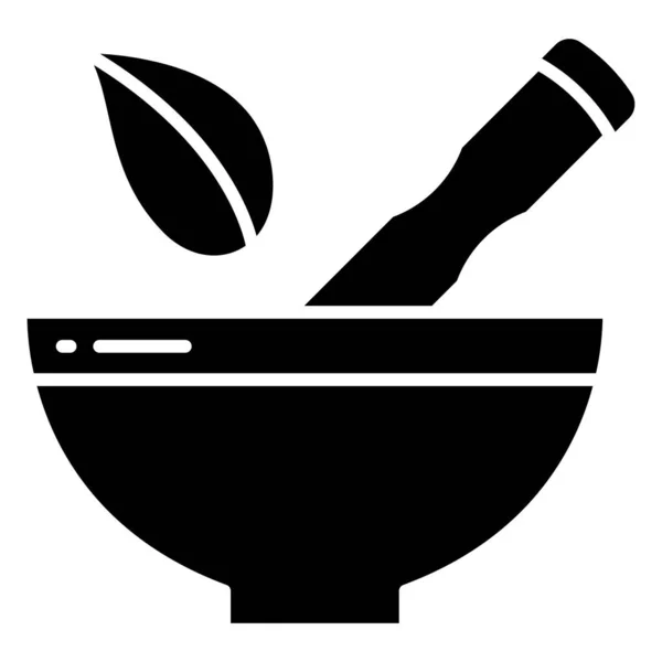Ikona Moździerza Web Ilustracja Wektora — Wektor stockowy