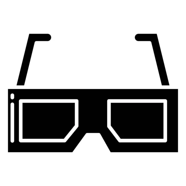 Gözlükler Web Simgesi Basit Illüstrasyon — Stok Vektör