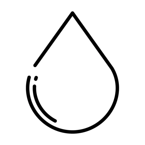 Wasser Symbol Vektor Illustration — Stockvektor