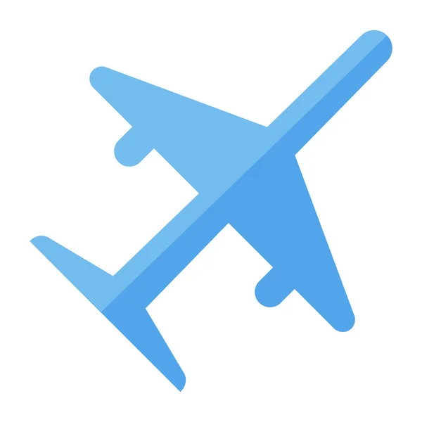 Icono Web Avión Ilustración Vectorial — Vector de stock