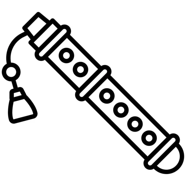 Ikona Elektrické Zástrčky Symbol Zobrazení Vektoru Obrysu Mikrofonu Izolovaný Obrys — Stockový vektor