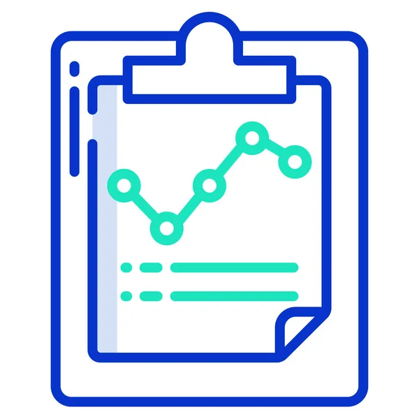 Nota Icona Vettoriale Illustrazione — Vettoriale Stock