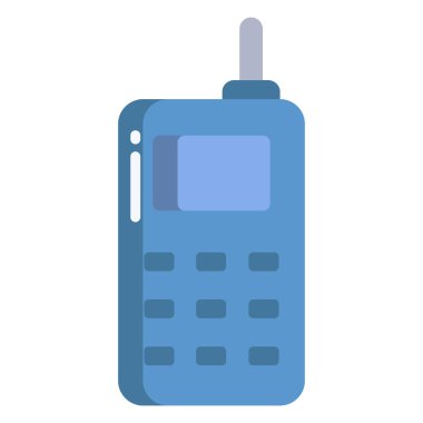 cep telefonu simgesi. vektör illüstrasyonu
