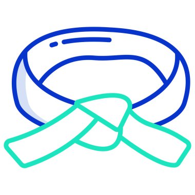 kemer ağ simgesi basit illüstrasyon