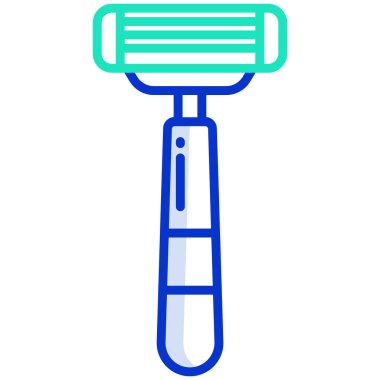 Ustura. Web simgesi basit tasarım