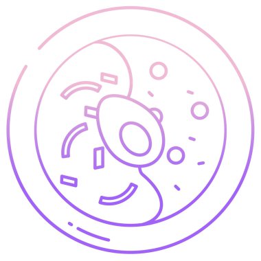 Pirinç körisinin vektör çizimi