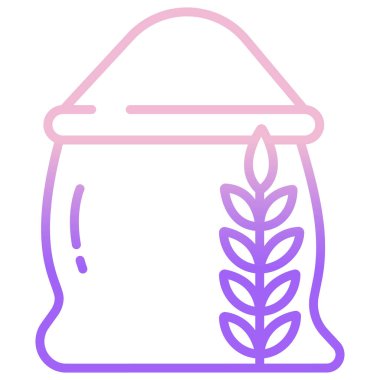 Ekmek. Web simgesi basit tasarım