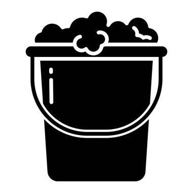 Kova. Web simgesi basit tasarım