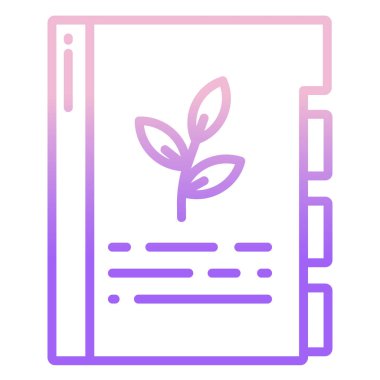 kitap simgesi vektör illüstrasyonu