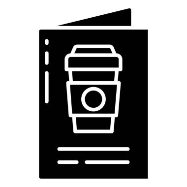 Menü simgesi vektör resimleme arkaplanı 