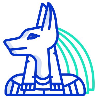 At. Web simgesi basit illüstrasyon