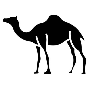 Basit vektör simgesi, Deve hayvanının çizimi