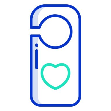 Anahtar simgesi vektör illüstrasyonu