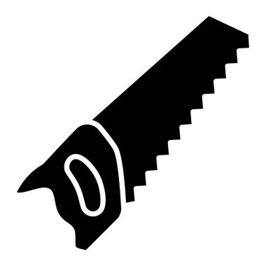 Gördüm. Web simgesi basit illüstrasyon