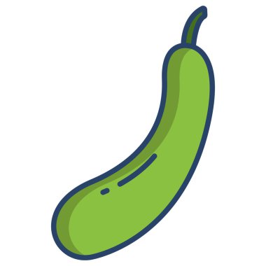 sebze. Web simgesi basit illüstrasyon