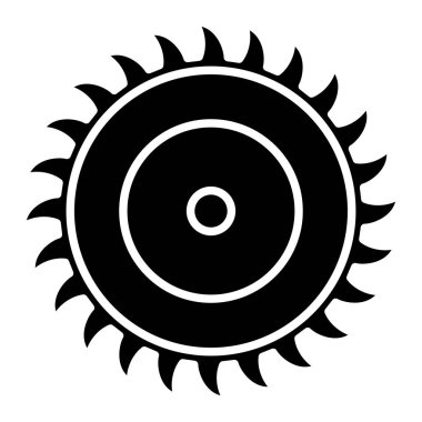 Gördüm. Web simgesi basit illüstrasyon